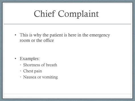 Describe medication overuse headache. . What is chief complaint in nursing